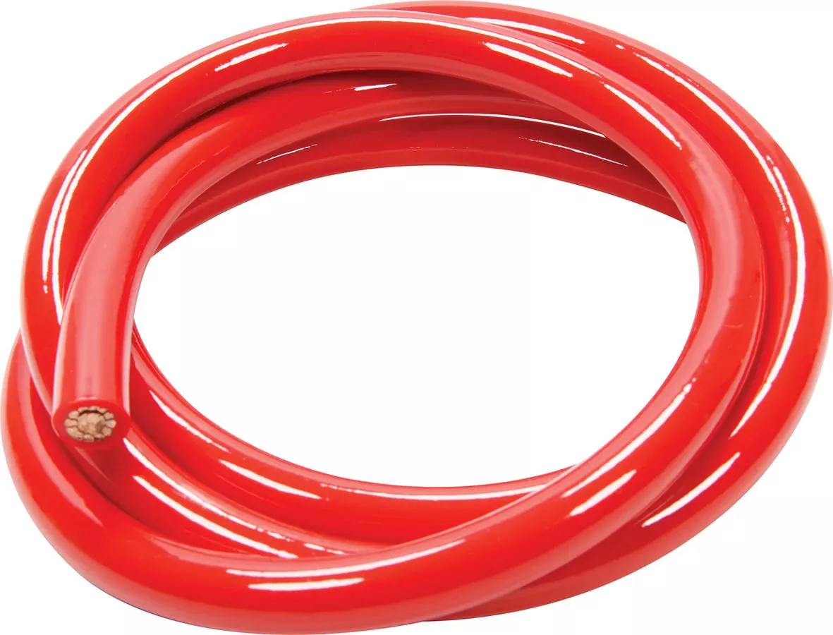 Quickcar Racing - Power Cable 2 Gauge Red 5Ft