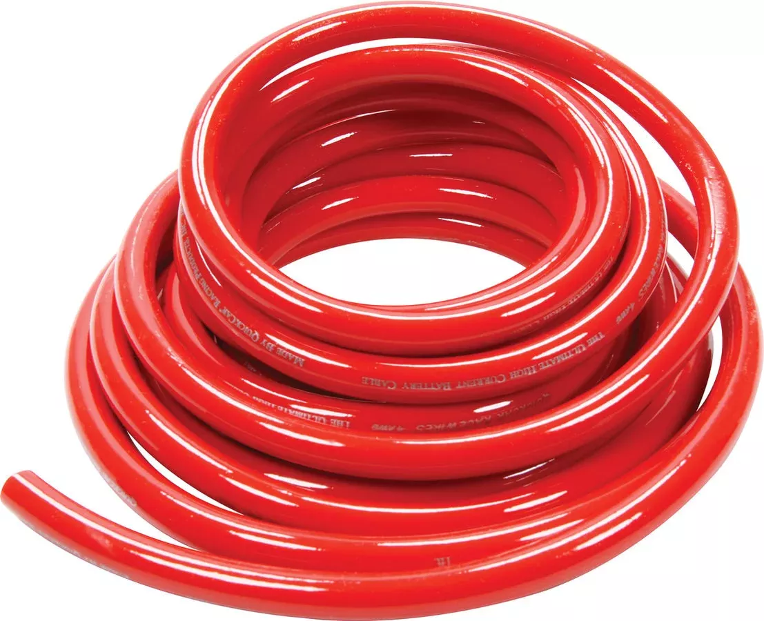Quickcar Racing - Power Cable 4 Gauge Red 15Ft