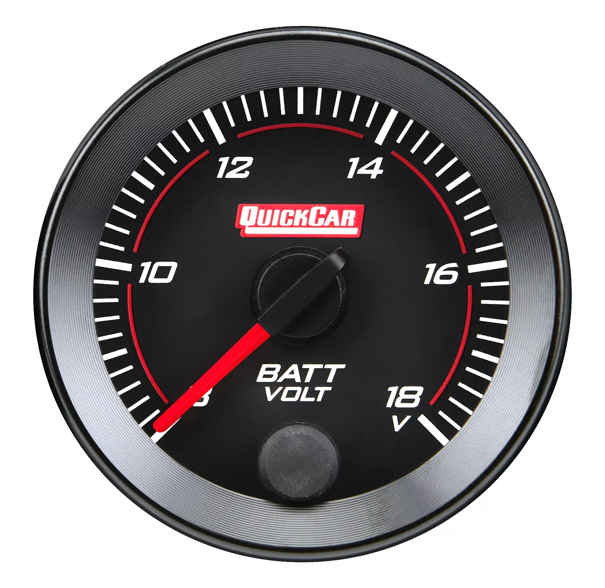 Quickcar Racing - RedLineGauge 2-1/16in Voltmeter8-18v