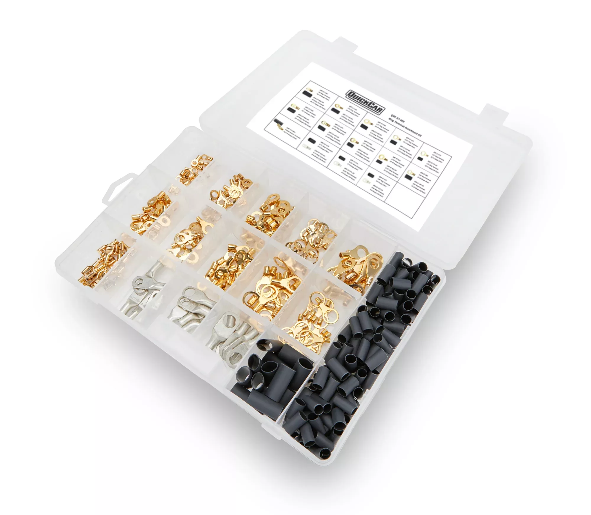 Quickcar Racing - Ring Terminal Assortment with Case