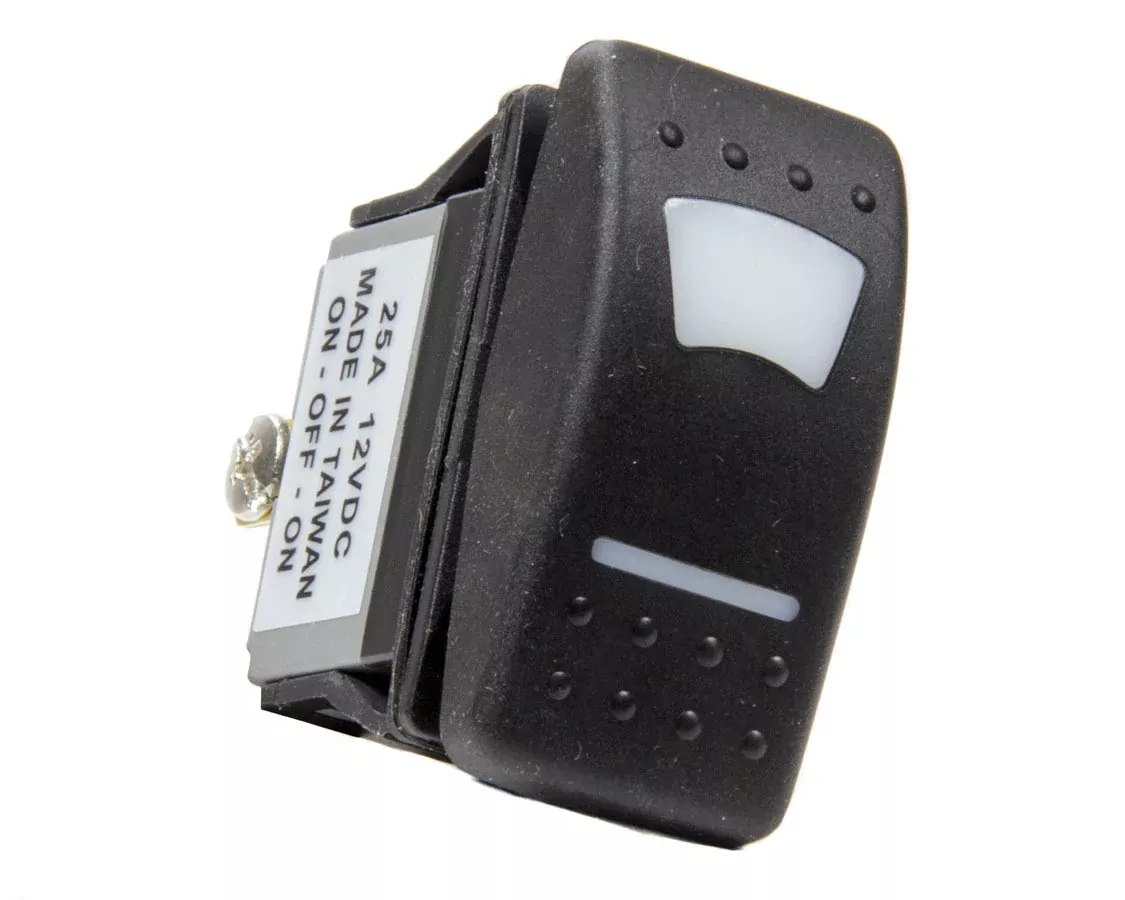 Quickcar Racing - Rocker Switch Lighted On /Off/On Green