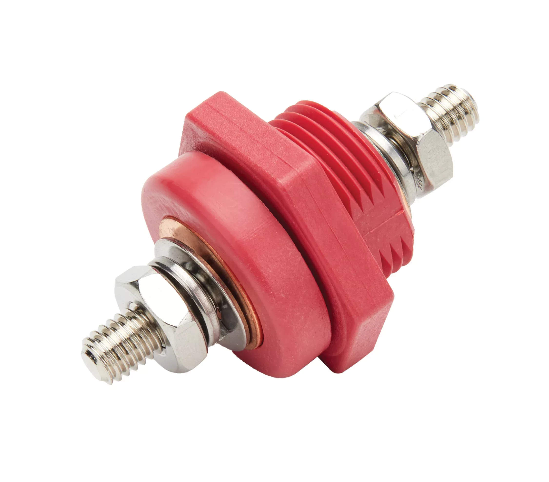 Quickcar Racing - Stud Feed Thru Red
