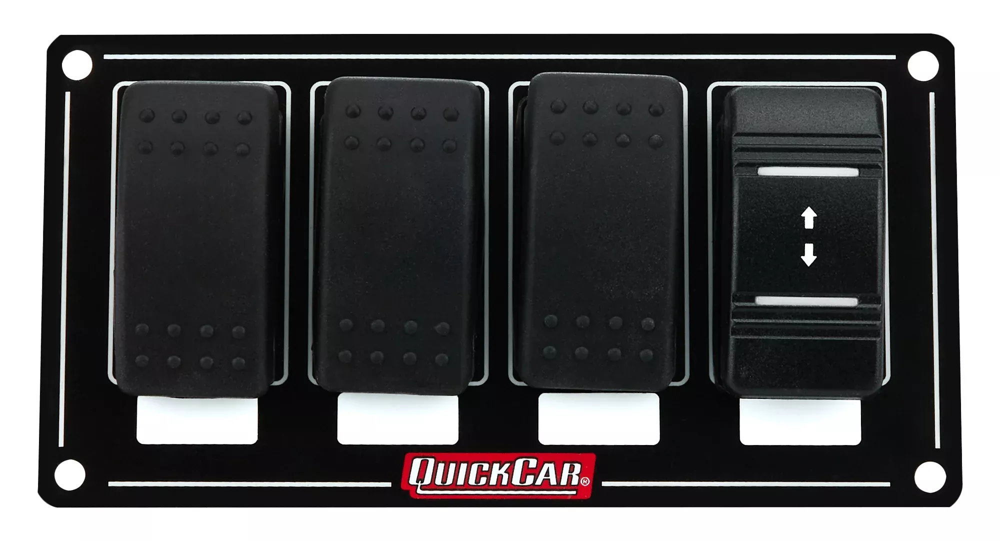 Quickcar Racing - Switch Panel Rocker Winch w/ 3 Assessory