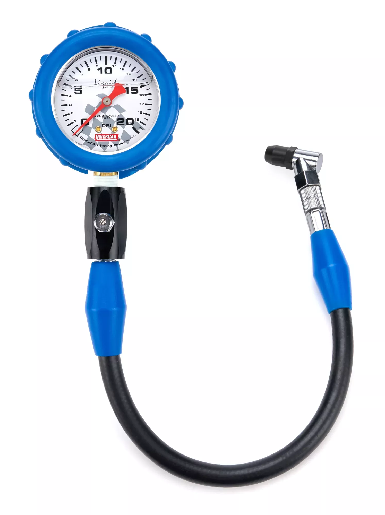 Quickcar Racing - Tire Gauge 20 PSI Liquid Filled