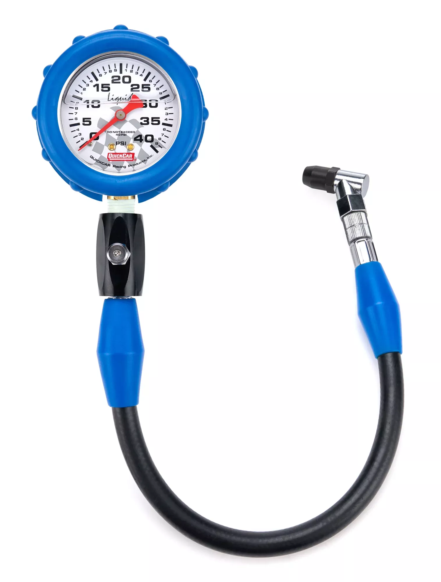 Quickcar Racing - Tire Gauge 40 PSI Liquid Filled