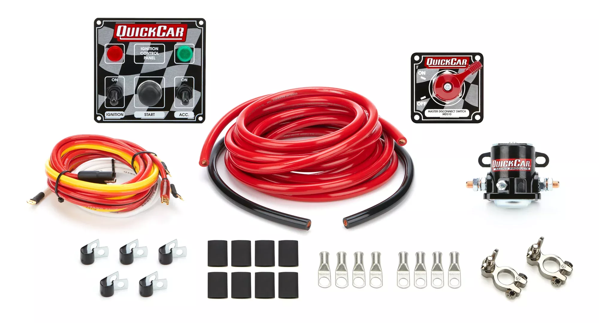 Quickcar Racing - Wiring Kit 4 Gauge