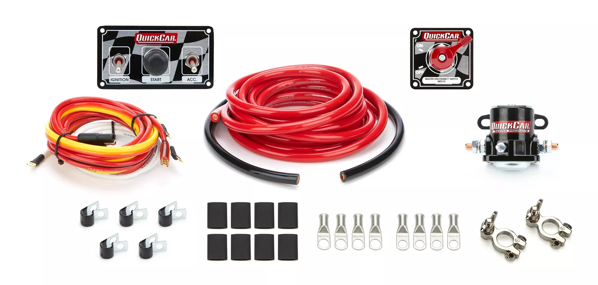Quickcar Racing - Wiring Kit Premium 4 Gauge