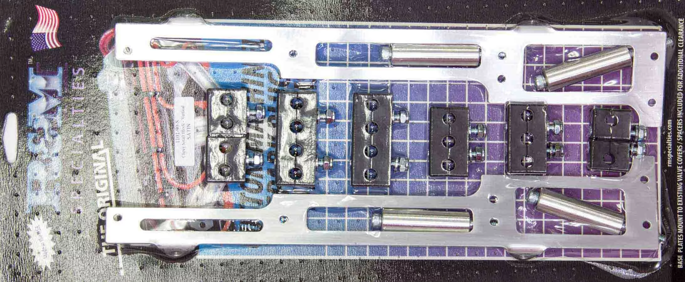 R and M Specialties - Spark Plug Wire Loom SBC Satin