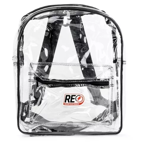 Racing Electronics - Backpack Clear w/Black Trim