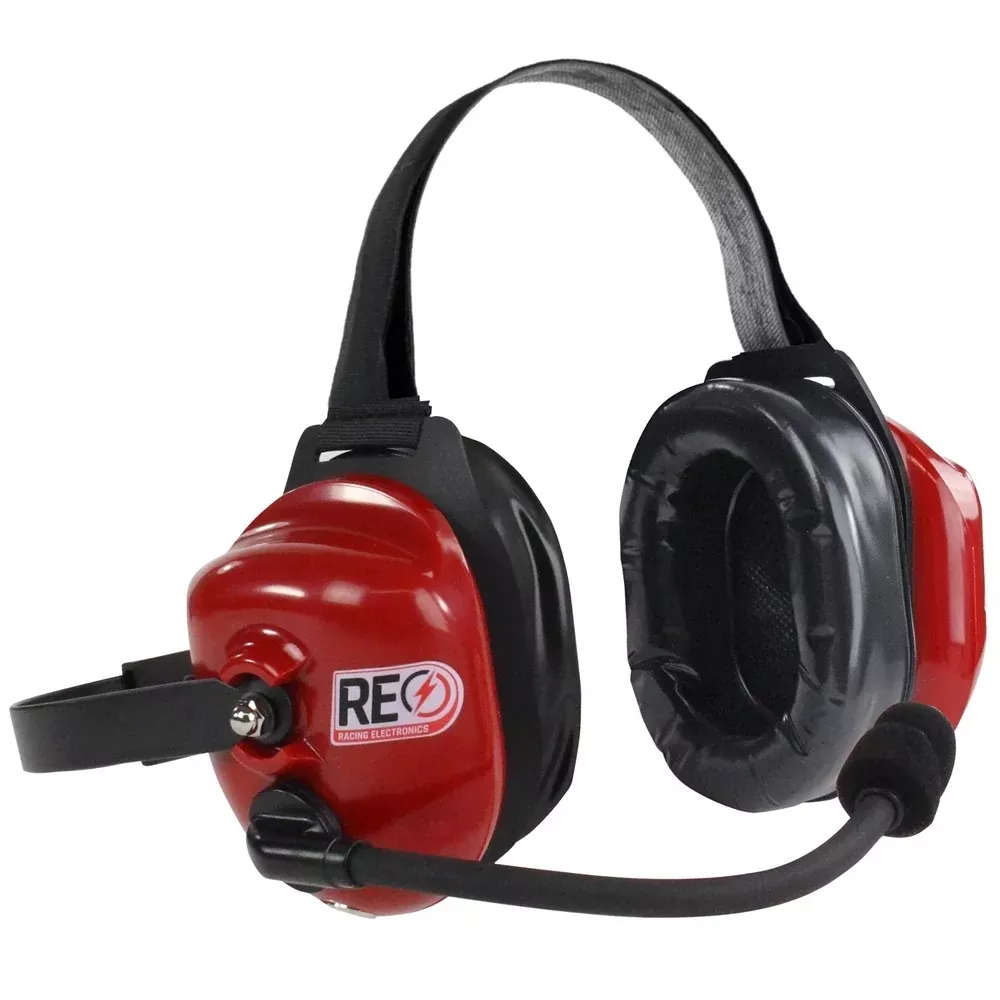 Racing Electronics - Headset 2-Way - 1 Talk Port Behind the Neck