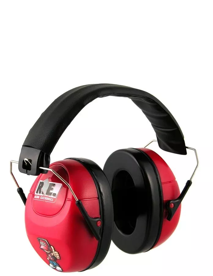 Racing Electronics - Hearing Protector Child Size Red