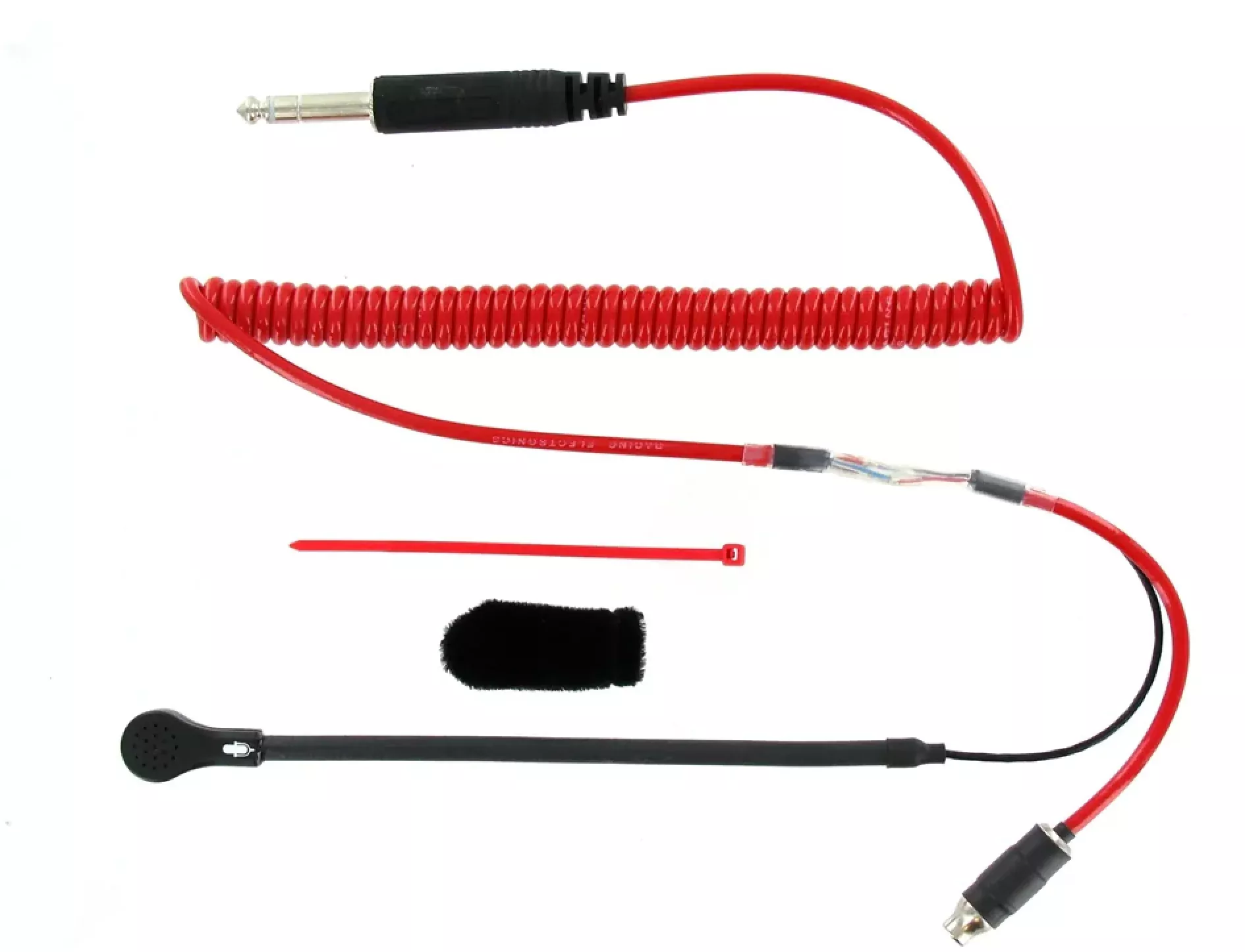 Racing Electronics - Helmet Kit w/ Compact Flex Boom 3 Conn. Cord