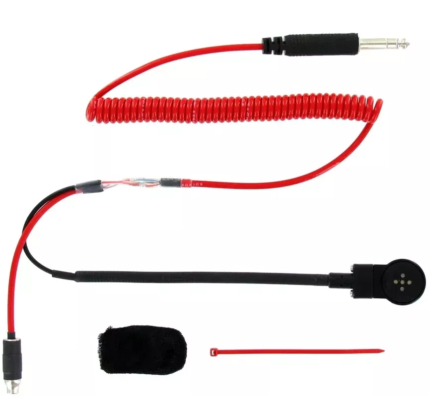 Racing Electronics - Helmet Mic Kit Std Flex 3 Conductor