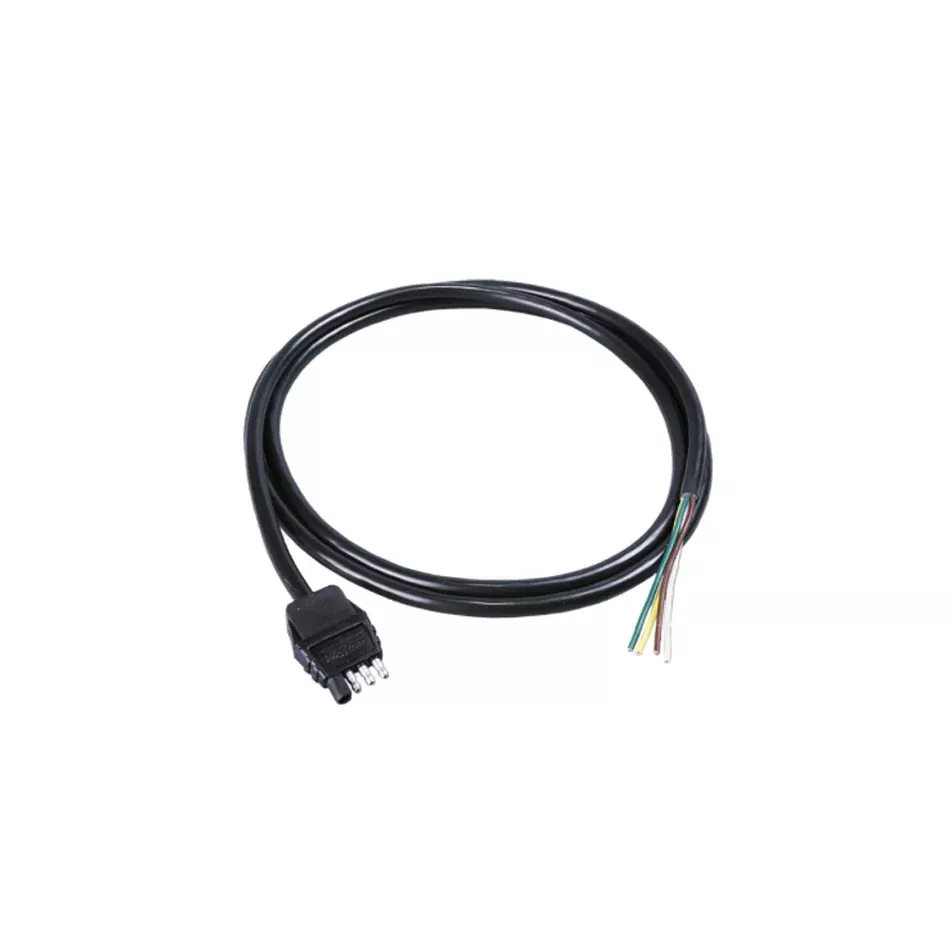 REESE - 4-Flat Trailer End Conne ctor 8ft Jacketed Cable
