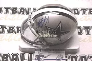 Roy Williams Autographed Cowboys Mini Helmet