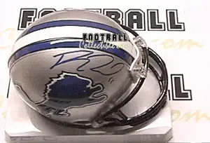 Roy Williams Detroit Lions Mini Helmet