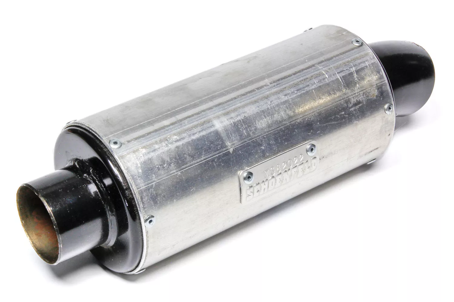 Schoenfeld Headers - Muffler Mini Sprint Alum Case 2in Inlet