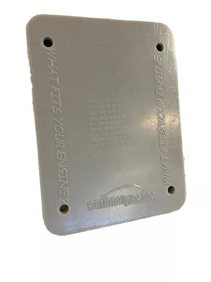 Scribner - Blank Insert for Go-Kart / QM Engine Case