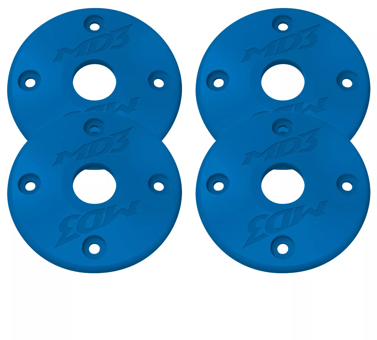 Scuff Plate Plastic Blue 4-Pack MD3