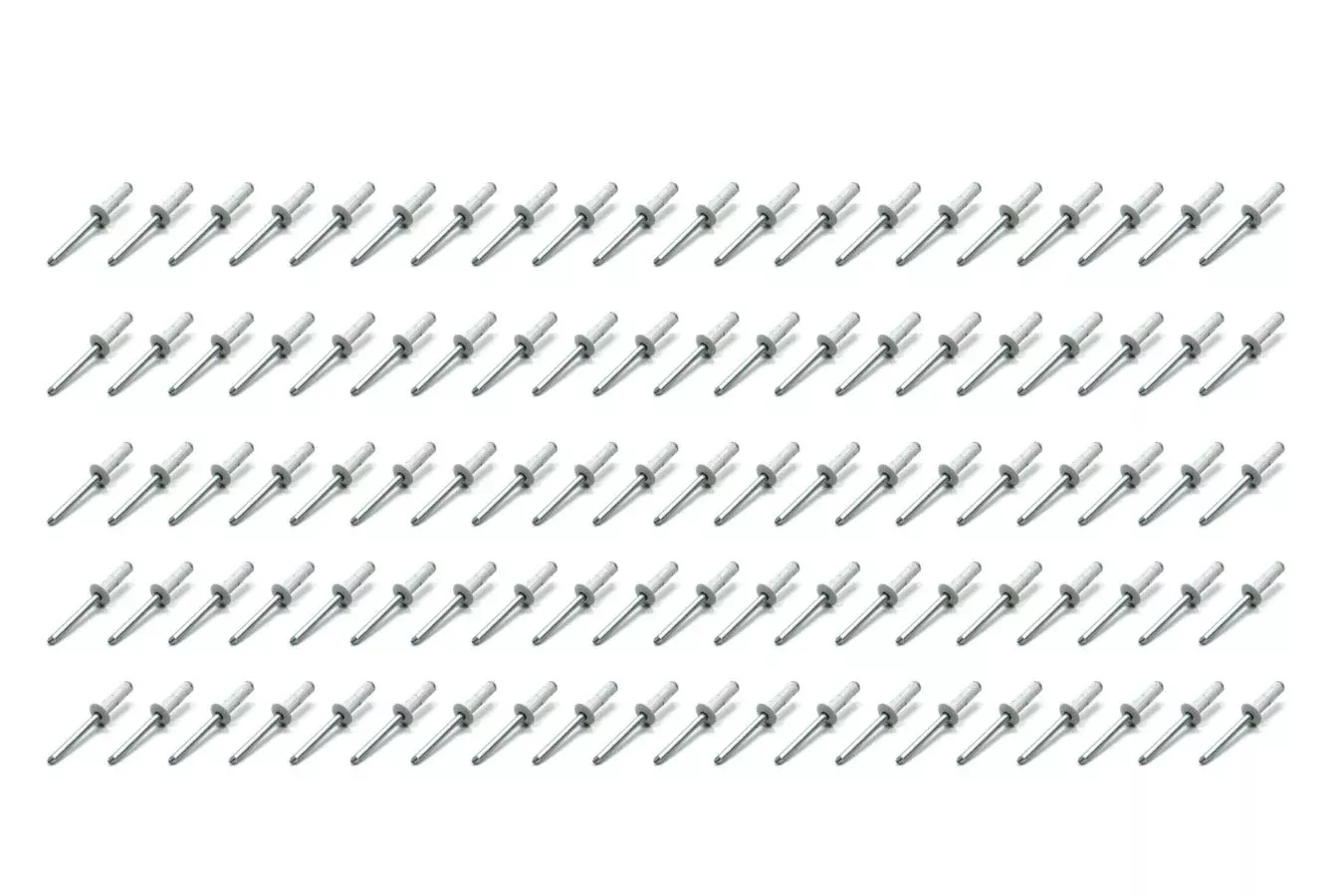 Sm Hd Rivet White Multi -grip 100pk
