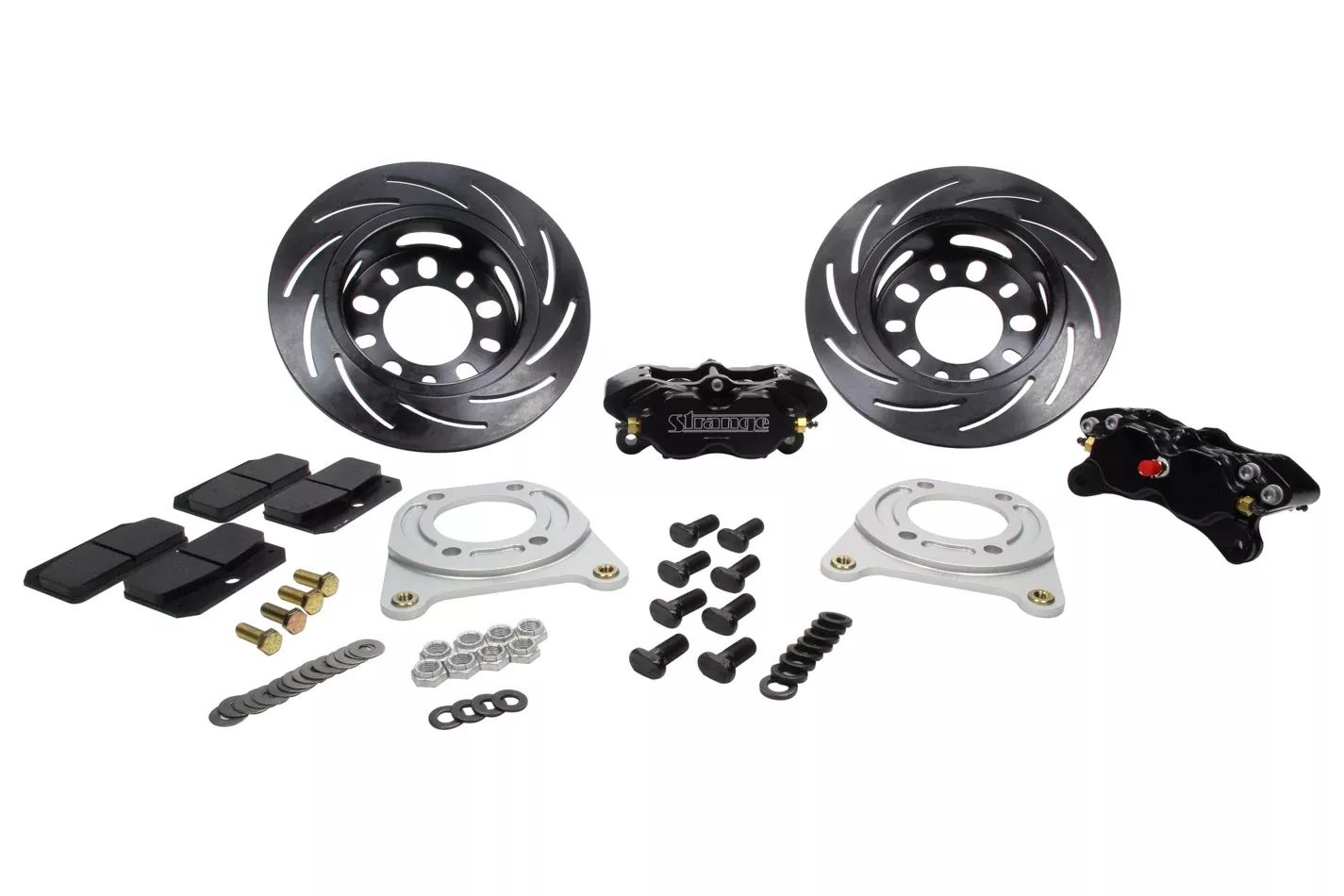 Strange Engineering - Rear Brake Kit -Big Ford w/2.5in Offset Soft Pads