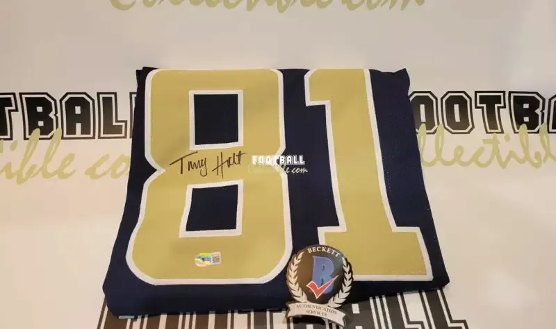 Torry Holt Autographed St. Louis Rams Jersey