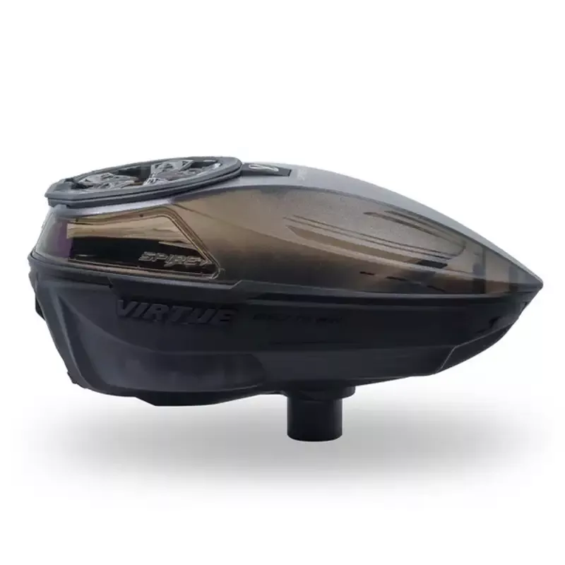 Virtue Spire V Paintball Loader – Dust Smoke Black