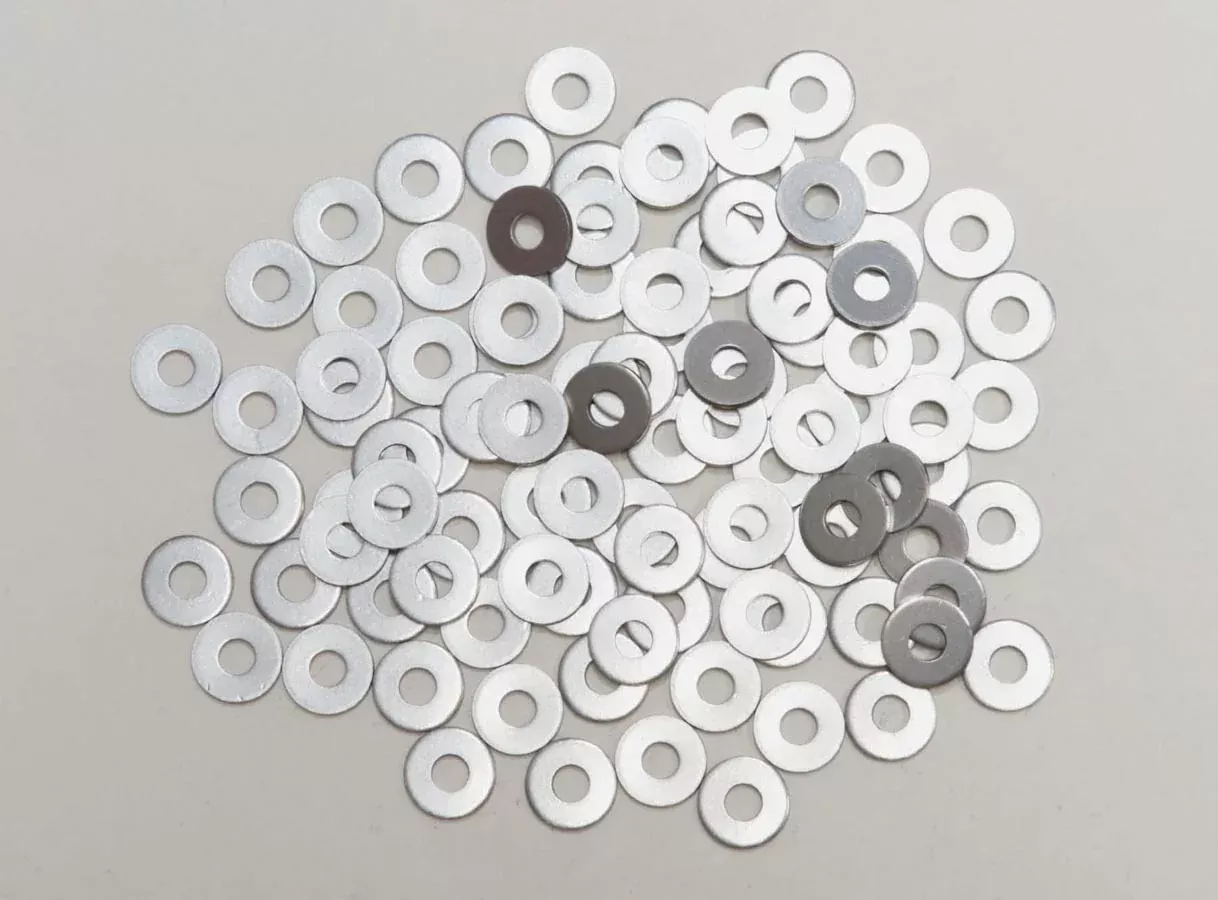 Washers Back-up Alum 3/16in(100pk)