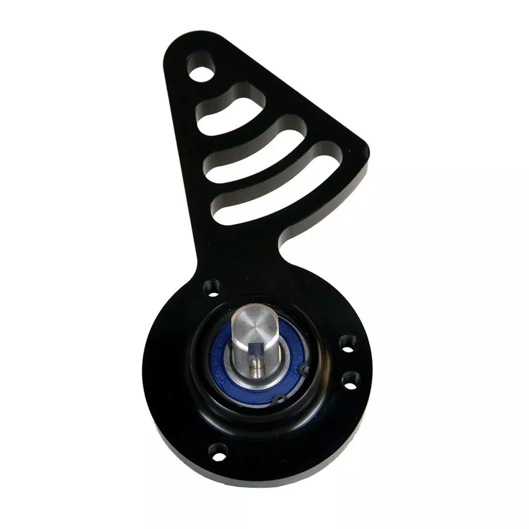 Waterman Racing Components - Belt Drive Bracket Passenger Side Black