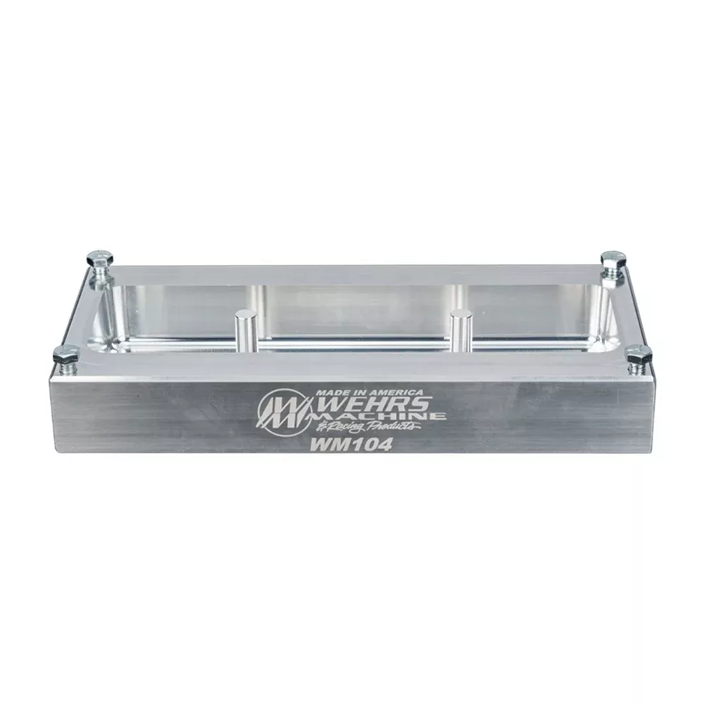 Wehrs Machine & Racing Products - 25LB RECTANGLE BAR LEAD MOLD