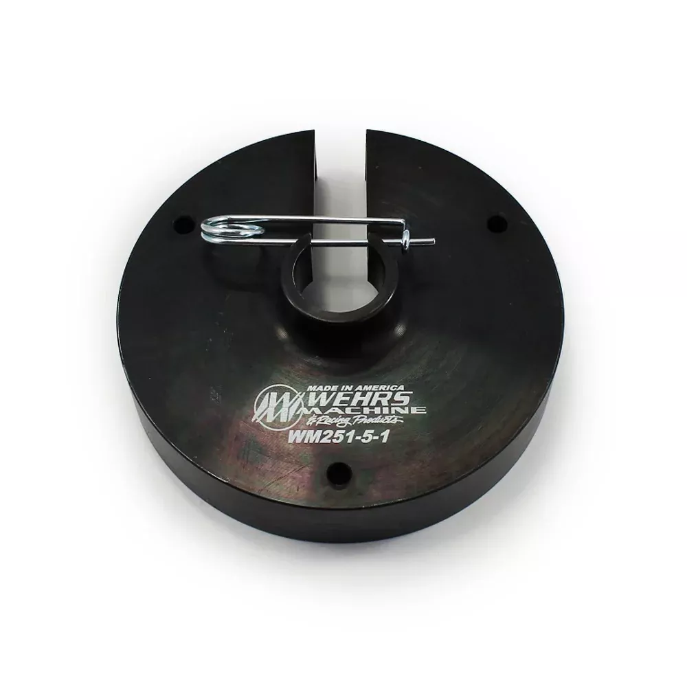 Wehrs Machine & Racing Products - Spring Cup Slider 5in OD Alignment Removable Side
